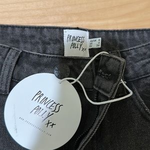black high waisted jeans from princess polly size 4!! brand new